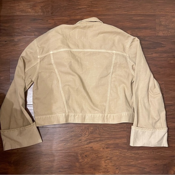 NWT Zara Colored Denim Jacket Size XL - Picture 3 of 7